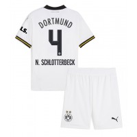 Borussia Dortmund Nico Schlotterbeck #4 Tredje sæt Børn 2024-25 Kortærmet (+ Korte bukser)